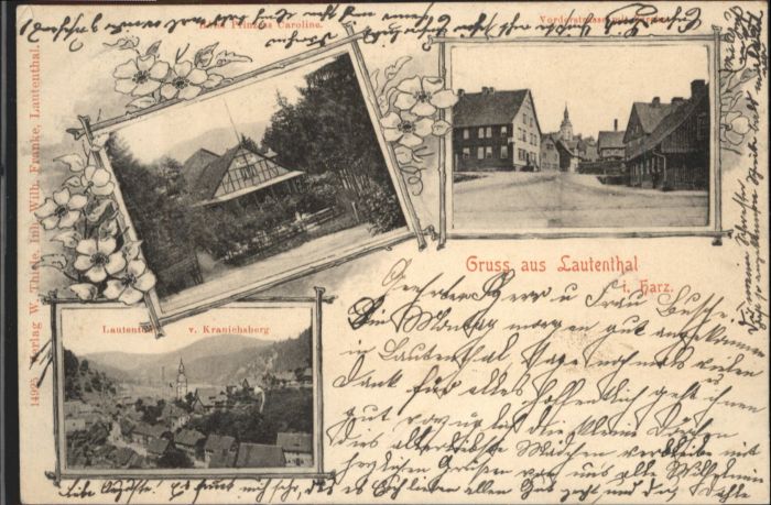 Lautenthal Harz Hotel Prinzess Caroline Vorderstrasse