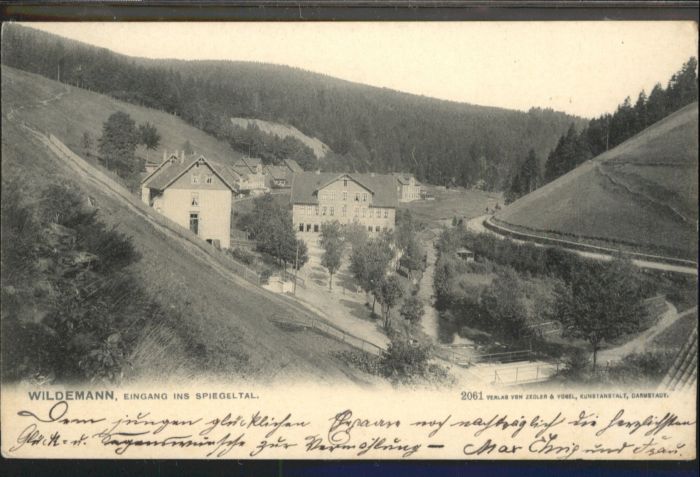 Wildemann Harz Goslar Niedersachsen Spiegeltal