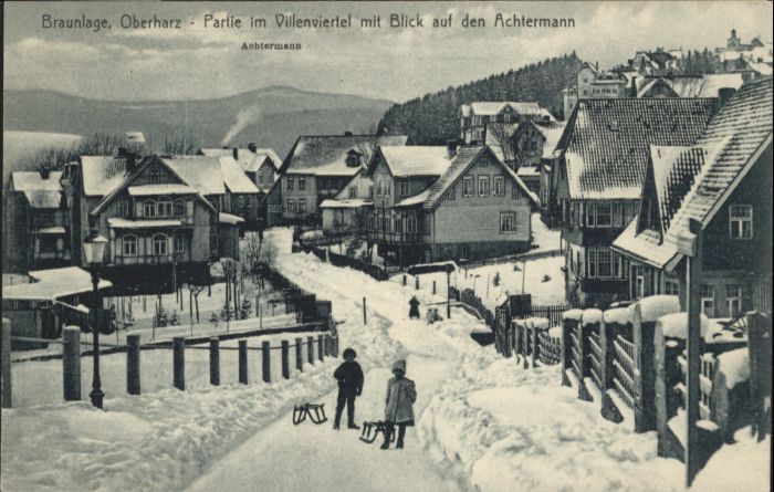 Braunlage Harz Villenviertel Achtermann