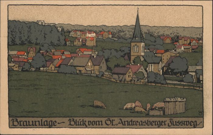 Braunlage St. Andreasberger Fussweg