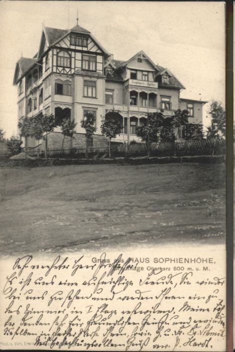 Braunlage Haus Sophienhöhe