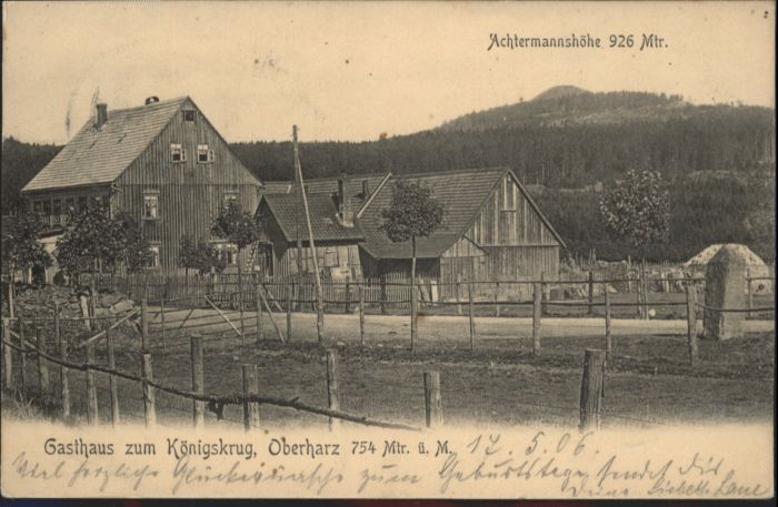 Bad Harzburg [Stempelabschlag] Gasthaus Königskrug A