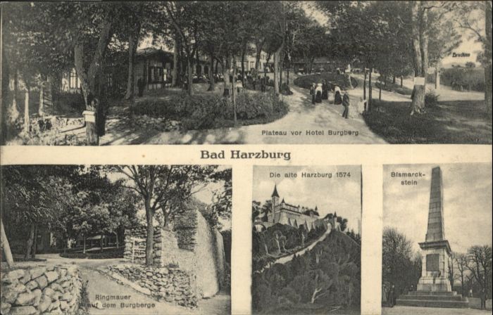 Bad Harzburg Plateau Hotel Burgberg Ringmauer Alte H