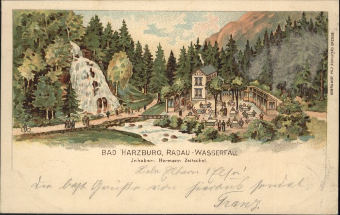 Bad Harzburg Radau Wasserfall