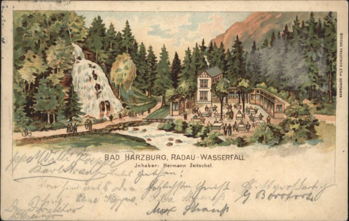 Bad Harzburg Radau Wasserfall