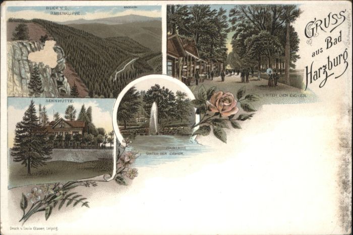Bad Harzburg Sennhütte Fontaine Unter den Eichen Lit