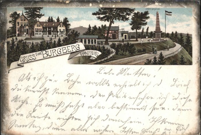 Bad Harzburg Burgberg Canossasäule