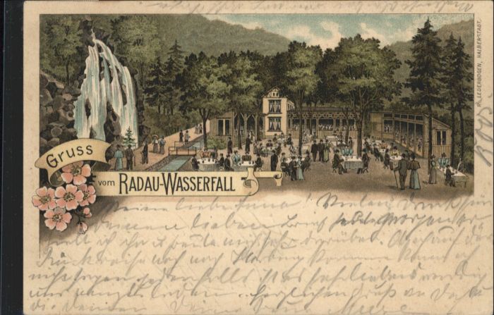 Bad Harzburg Radau Wasserfall