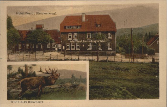 Torfhaus Harz Hotel Wendt Brockenkrug Hirsch