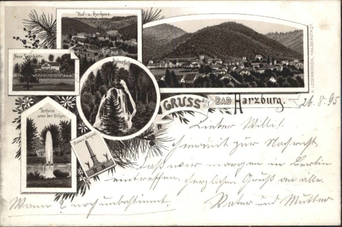 Bad Harzburg Sennhütte Radaufall Fontaine Bismarkden