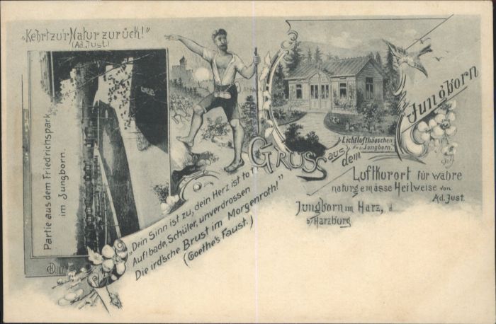 Bad Harzburg Jungborn Lichtlufthäuschen