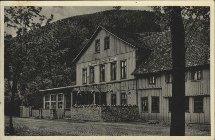 Oker Harz Deutsches Haus Goslar