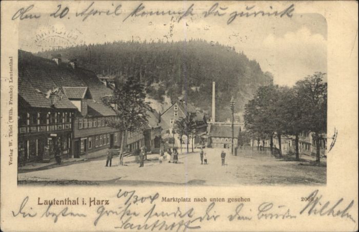 Lautenthal Harz Marktplatz