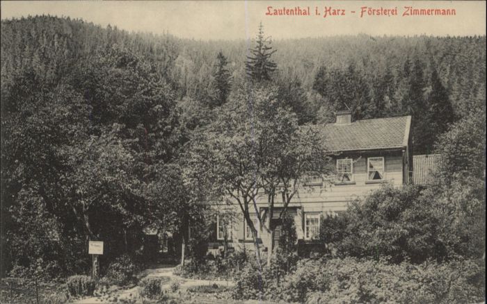Lautenthal Harz Försterei Zimmermann