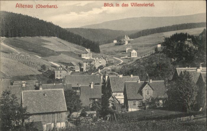 Altenau Harz Villenviertel