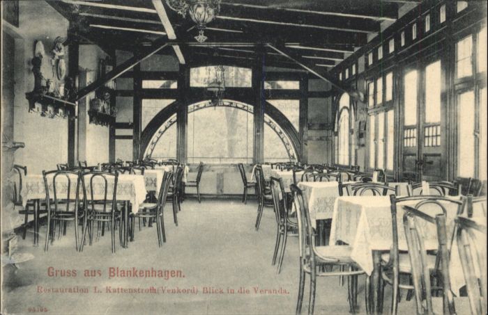 Blankenhagen Guetersloh Restaurant L. Kattenstroth Veranda