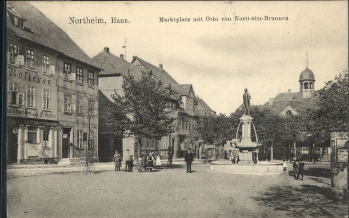 Northeim Hannover Marktplatz Brunnen