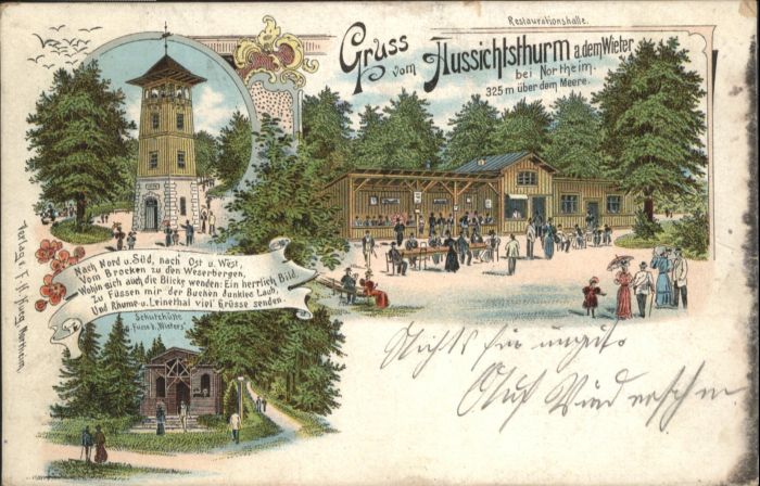 Northeim Wieter Turm Litho