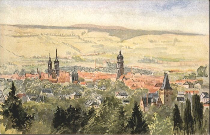 Goettingen Niedersachsen Göttingen Künstler F. Vogel *