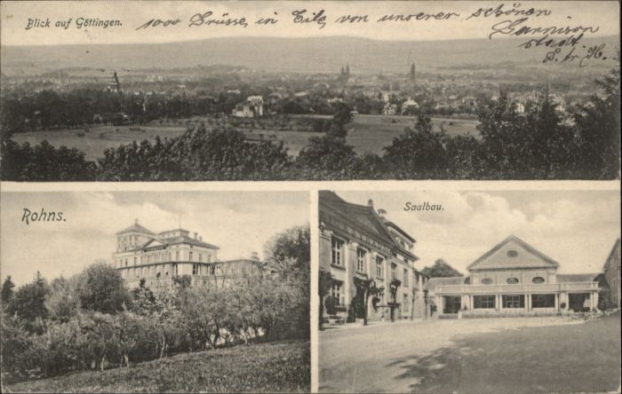 Goettingen Niedersachsen Göttingen Rohns Saalbau