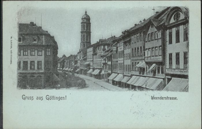 Goettingen Niedersachsen Göttingen Weenderstrasse