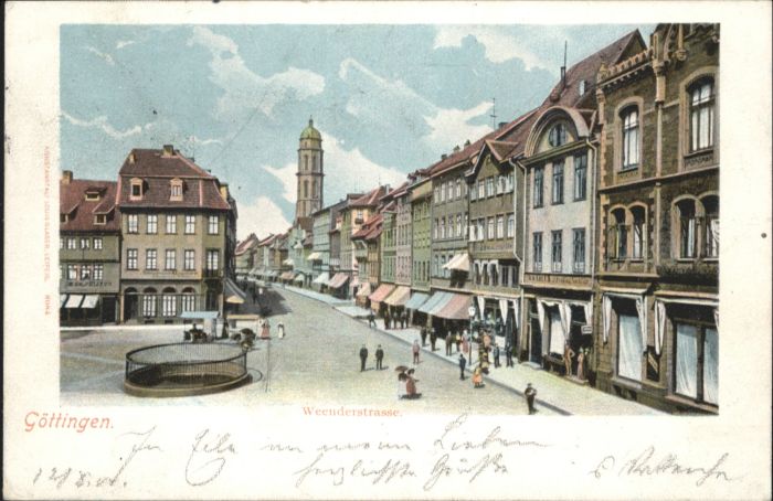 Goettingen Niedersachsen Göttingen Weenderstrasse