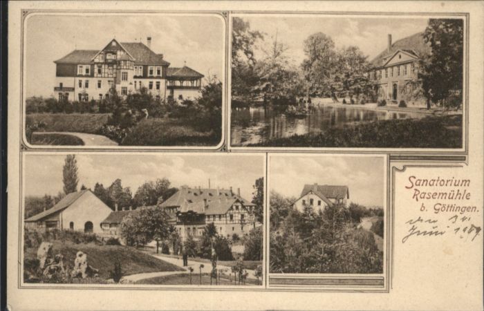 Goettingen Niedersachsen Göttingen Sanatorium Rasemühle x