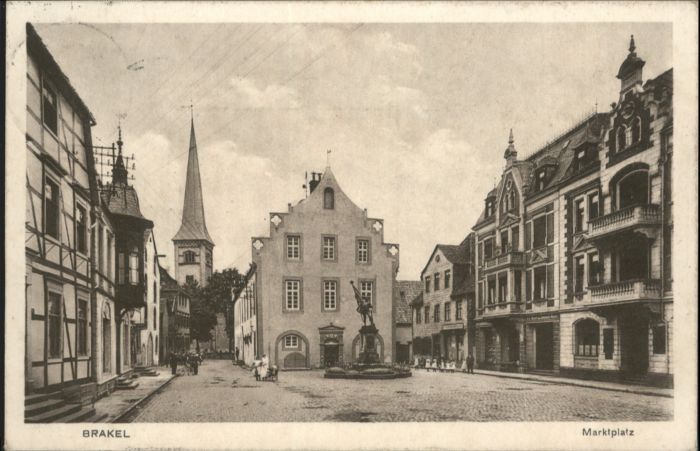 Brakel Westfalen Brakel Marktplatz