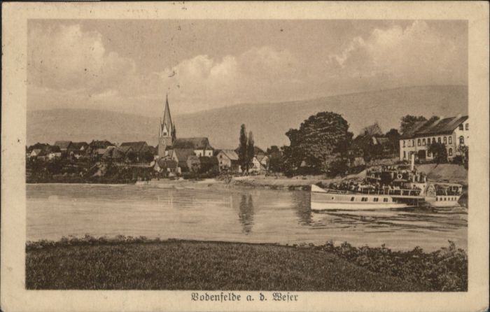Bodenfelde Weser Dampfer