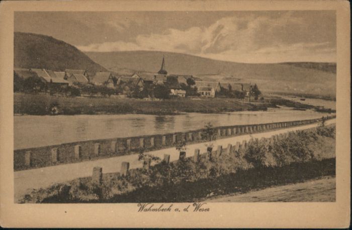 Wahmbeck Weserbergland Wahmbeck_Niedersachsen Weser