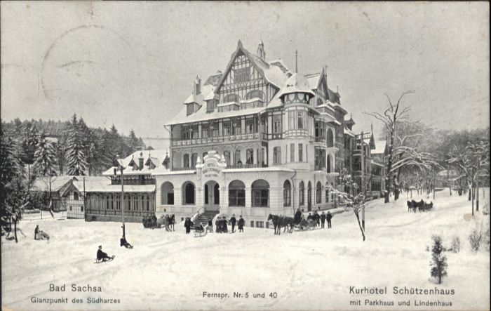 Bad Sachsa Harz Bad_Sachsa Hotel Schützenhaus