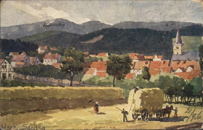 Bad Sachsa Harz Bad_Sachsa Heuernte