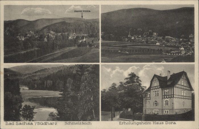 Bad Sachsa Harz Bad_Sachsa Schmelzteich Erholungsheim H