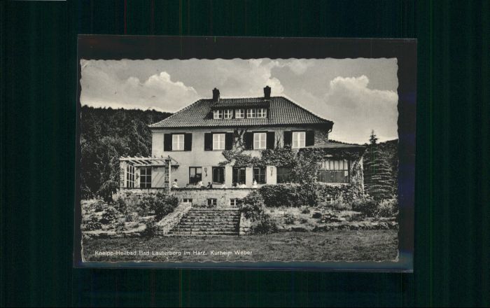 Bad Lauterberg Kurheim Weber