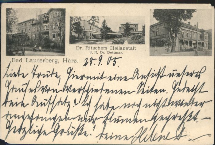 Bad Lauterberg Dr. Ritschers Heilanstalt