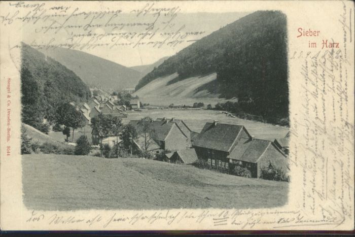 Sieber Herzberg am Harz Osterode Niedersachsen