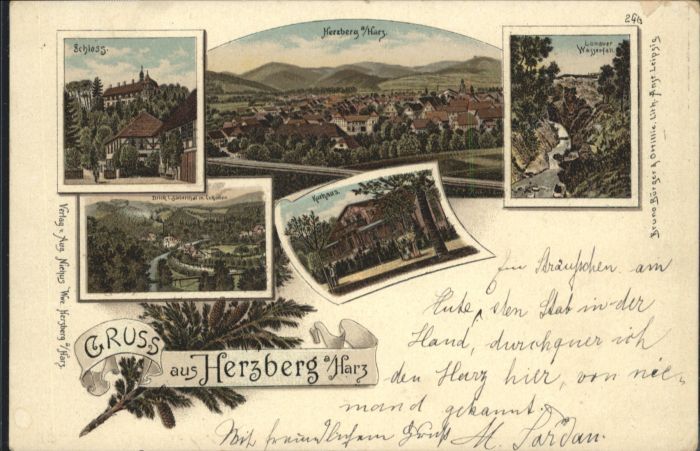 Herzberg Harz Schloss Kurhaus