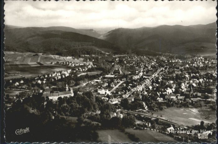 Herzberg Harz Fliegeraufnahme