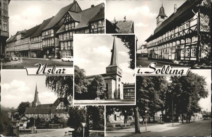Uslar Solling Uslar Fachwerkhäuser Kirche