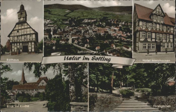 Uslar Solling Uslar Rathaus Kirche Hotel Menzhausen F