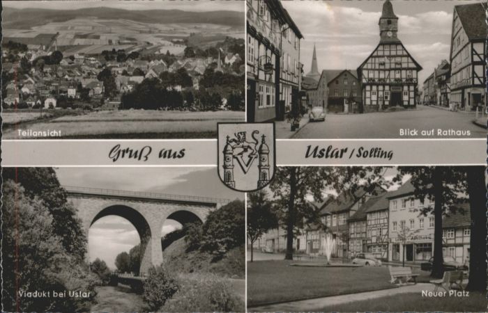 Uslar Solling Uslar Viadukt Rathaus Neuer Platz