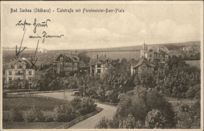 Bad Sachsa Harz Bad_Sachsa Talstrasse Forstmeister-Baer