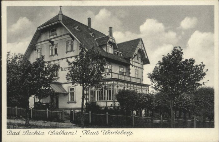 Bad Sachsa Harz Bad_Sachsa Haus Warteberg