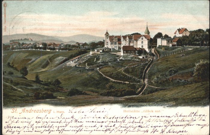 St Andreasberg Harz St_Andreasberg Heilstätte Glück auf x
