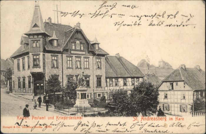 St Andreasberg Harz St_Andreasberg Kaiserliches Postamt Kri