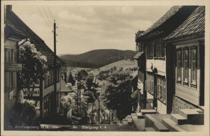St Andreasberg Harz St_Andreasberg Herrenstrasse