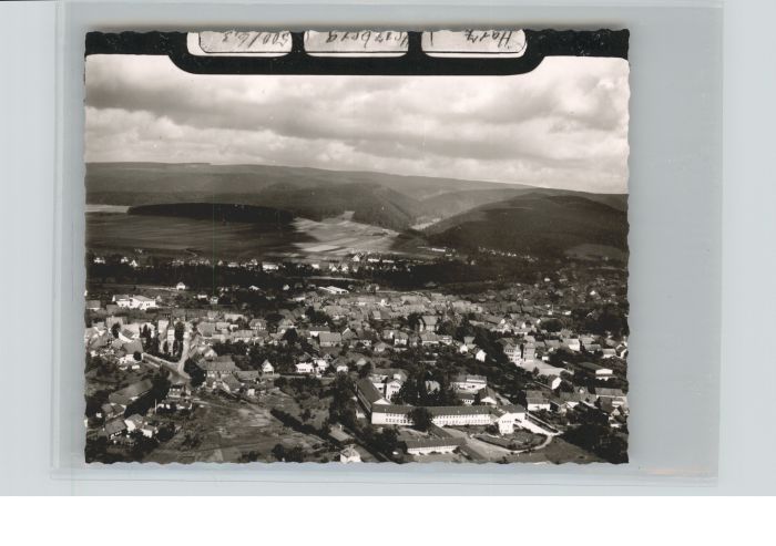 Herzberg Harz Fliegeraufnahme