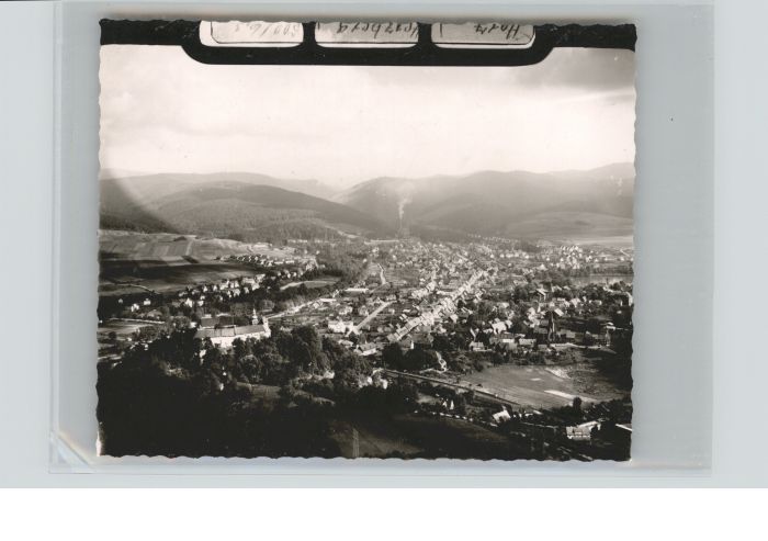 Herzberg Harz Fliegeraufnahme