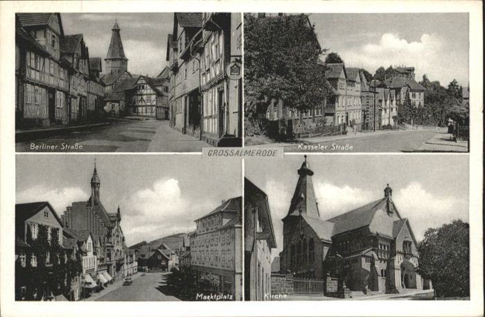Grossalmerode Berliner Strasse Kasseler Strasse Markt