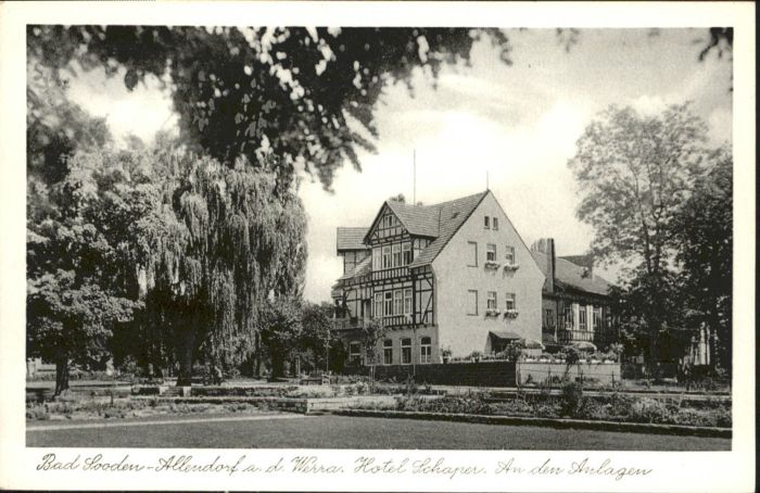 Bad Sooden-Allendorf Werra Hotel Schaper